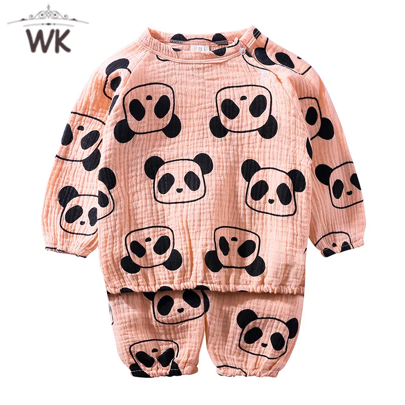 Buy JT 387 Cartoon Kids Pajamas Sets Cotton linen Boys