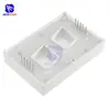 Diymore-módulo LED de cátodo común, 10 pines, 1 Bit, 7 segmentos, 2,2x1,5x0,43 pulgadas, 1,8 pulgadas, tubo Digital de pantalla LED roja ► Foto 2/6