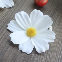 9 см белые цветы искусственные Космос «сделай сам» для дома украшения для девочек платье с украшением в виде банта аксессуары 5 шт./пакет