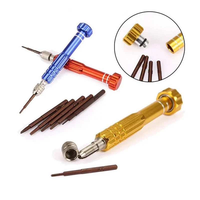 

5-in-1 Screwdriver Mobile Phone Screwdriver Small Screwdriver Apple Screwdriver Five-in-one Combination Tool