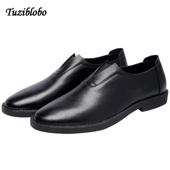 

Men'S Driving Shoes 2018 Men Genuine Leather Loafers Shoes Fashion Soft Breathable Moccasins Flats Slip-On Shoes Erkek Ayakkabi