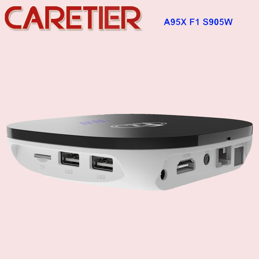 A95X F1 Amlogic S905W 2 Гб оперативной памяти 16 встроенной 4G Wi Fi 100 Мбит/с 4K H.265 Smart TV BOX PK X96MINI