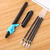 Stylo à bille Invisible, 1 pièce X 5 pièces X recharges 1 pièce X étui à stylo Invisible, fournitures de stylo d'écriture, cadeau créatif pour l'école et le bureau ► Photo 1/4
