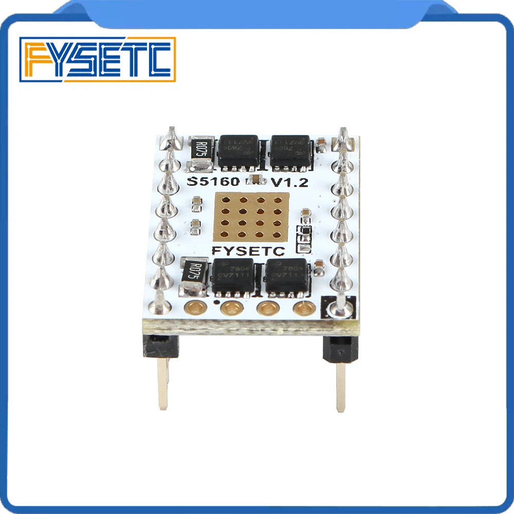 Запчасти для 3D принтера TMC5160 V1.2 SPI Драйвер шагового двигателя S5160 фотомагнитный