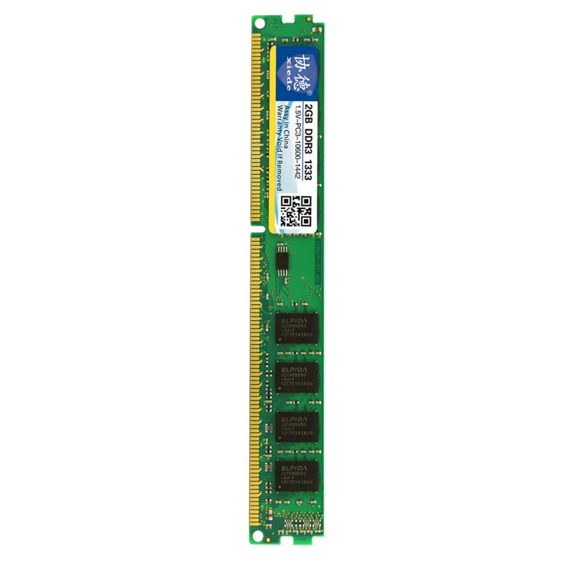 Xiede настольный компьютер оперативная память модуль Ddr3 1333 Pc3-10600 240Pin Dimm 1333 МГц для Amd/Inter