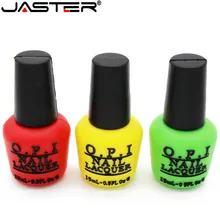JASTER лак для ногтей модель usb флеш-накопитель креативный usb 2,0 ручка-накопитель 4 ГБ 8 ГБ 16 ГБ 32 ГБ 64 Гб USB память Подарочный флэш-накопитель