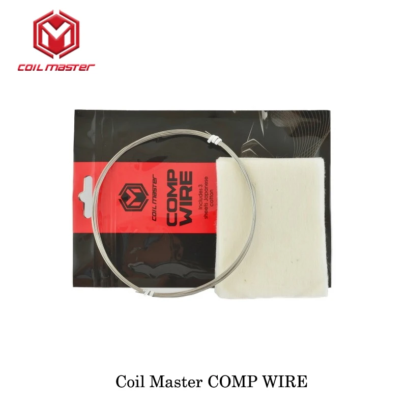 

100% Origianl CoilMaster Coil Master COMP WIRE 22ga/24ga/26ga Coil AWG For RTA RDA RDTA Tank Atomizer Rebuildable Vaporizer Kit