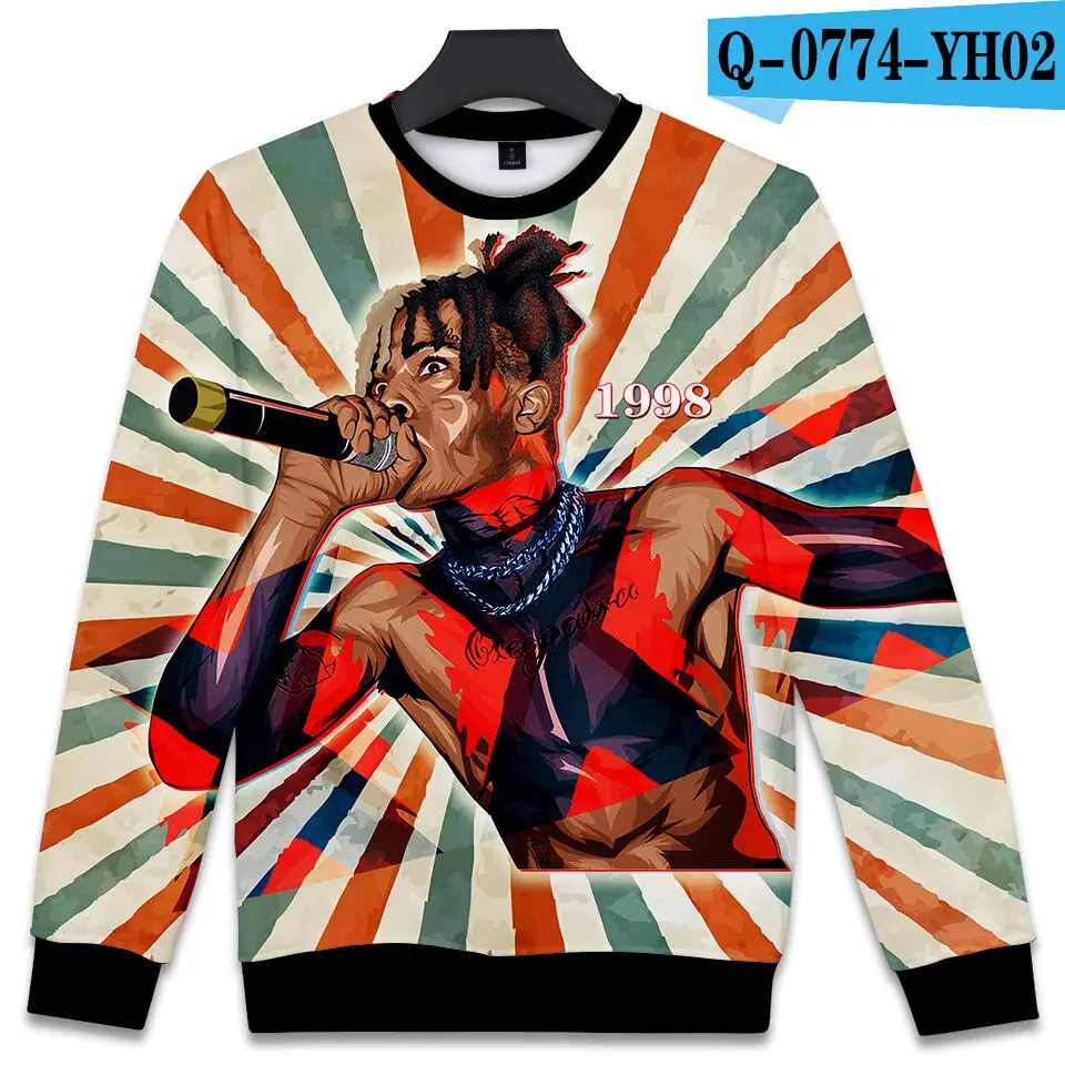 color at picture Xxxtentacion толстовки с 3D принтом хип-хоп унисекс весенние толстовки дети Xxxtentacion О-образным вырезом модная толстовка одежда - Цвет: color at picture