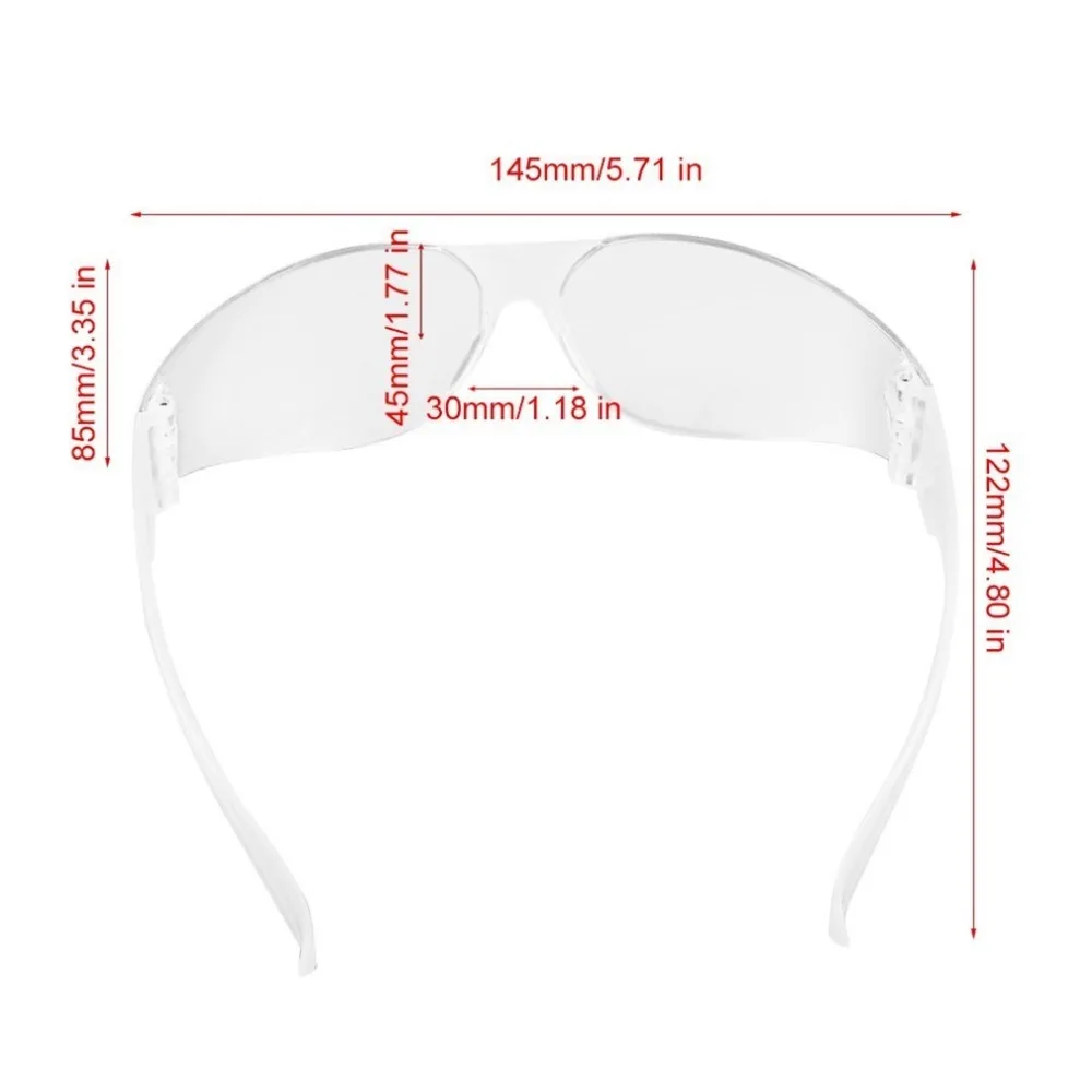 Защитные черные очки для защиты от УФ-лучей, противотуманные Противоударные Защитные Очки