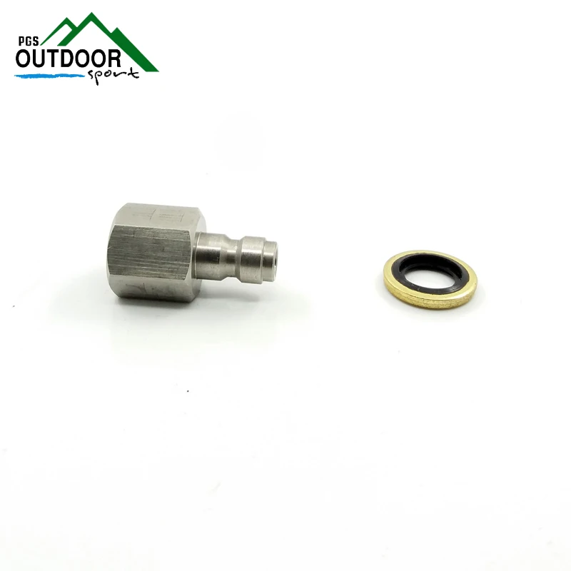 Пейнтбол PCP 8 мм Нержавеющая сталь брандспойт Quick Release Coulper мужской Pulg 1/8 "NPT/1/8" BSPP/M10 нитей