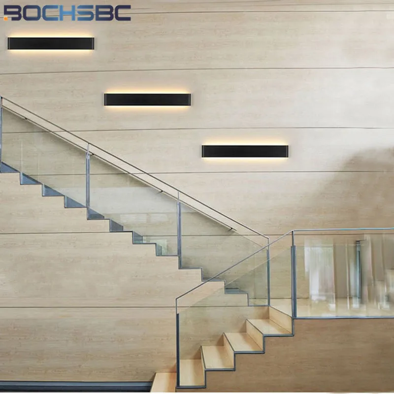 BOCHSBC современный алюминиевый светодиодный зеркальный светильник для макияжа