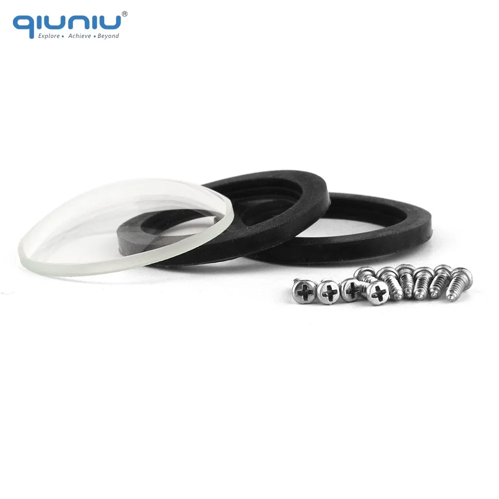

QIUNIU Glass Cover Lens for Waterproof Housing Case Lens Cover Replacement Kit for GoPro Hero 2 Hero2 For Go Pro Accessories