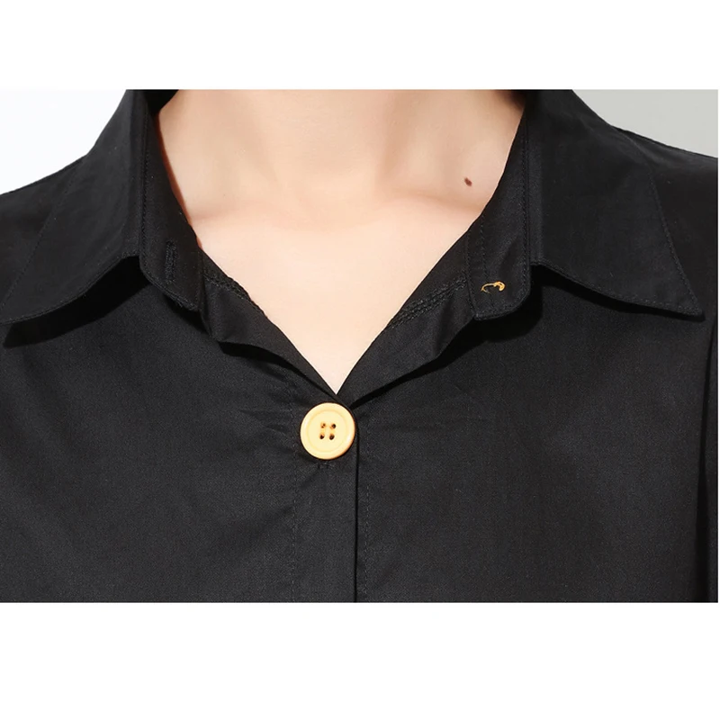 Women Shirts Summer Blouse Female Polyester Full Sleeve Long Shirts Ladies Tops Streetwear Shirt Korean Fashion Clothing 2019