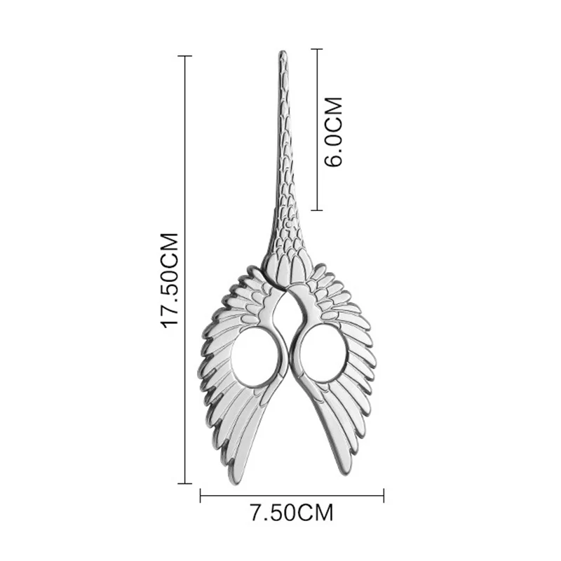 Ножницы из нержавеющей стали винтажная форма крыльев нержавеющие Прочные Легкие ножницы LAD-sale