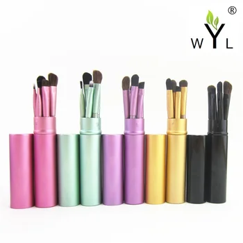 

5PCS/Set Makeup Brushes with Wood Handle Holder Foundation Highlight Blush Powder Blender Make up Brusher
