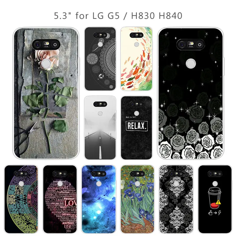 

Silicone Coque For LG G5 Phone Cases Covers Marbles Back Cover For Fundas LG G5 H850 VS987 H820 LS992 H830 Case Soft TPU Shell