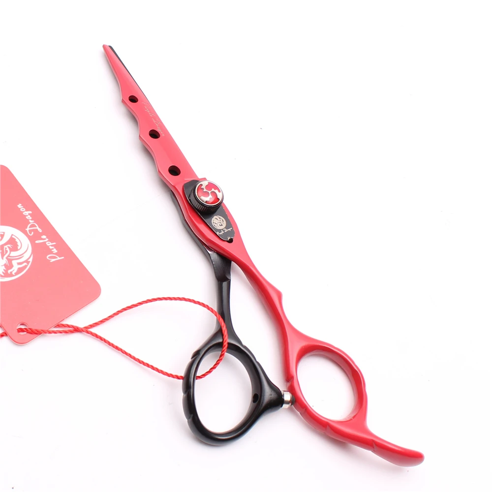 6 дюймов 17,5 см фиолетовый дракон Красный цвет парикмахерские принадлежности филировочные ножницы обычные ножницы Профессиональные ножницы для волос набор Z1019