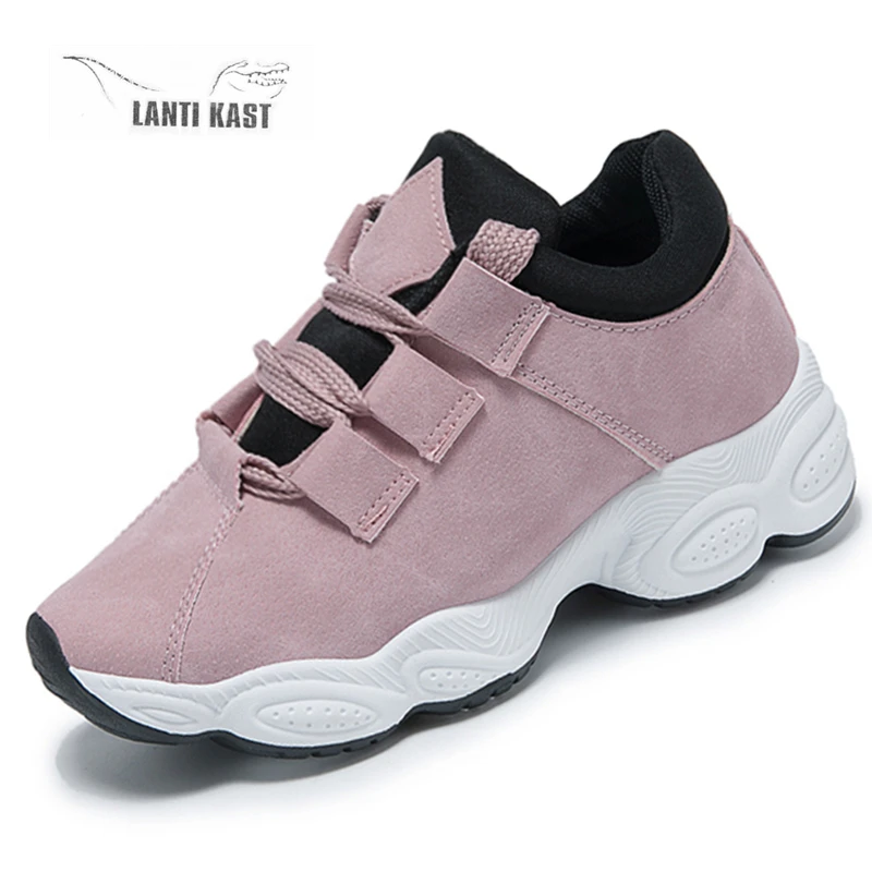 

Casual Sport Women Shoes Fashion Breathable Walking Running Shoes Mesh Lace Up Flat Shoes Female Sneakers  