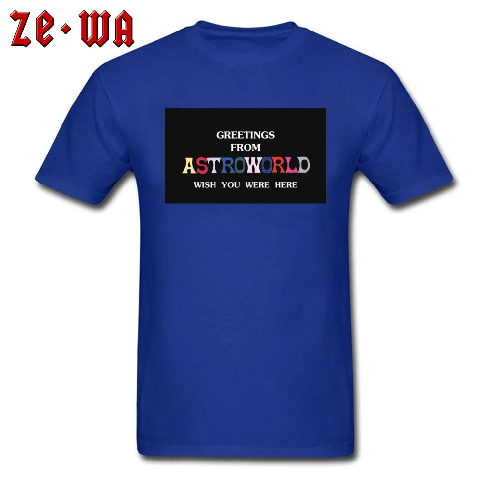 Tops Tees Astroworld -7447 Labor Day Slim Fit Design Short Sleeve Pure Cotton Crewneck Men T Shirts Design Top T-shirts Astroworld -7447 blue
