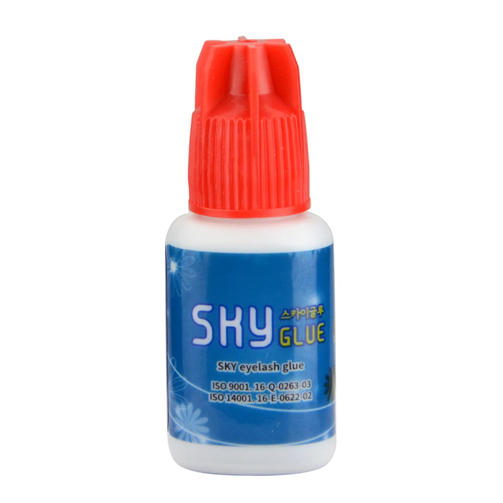 

S+ Eyelash Extension Glue Fast Drying Strongest SKY False Eyelash Extension Glue 7-8 Week Lasting Time Professional Use Only 5ml