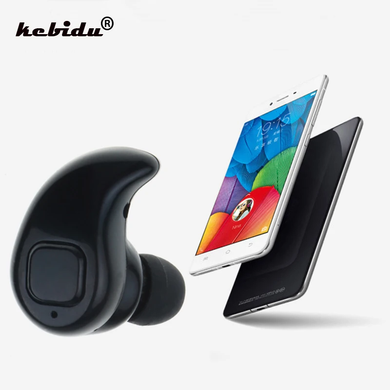

kebidu Wireless Bluetooth Earphone Stereo Earbud Headset with mic Bluetooth V4.1 Handfree Car Kit earbuds for all smart phone