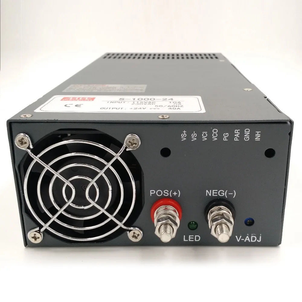 (S 1000 24) ac dc преобразователь питания 42a 24v w Блок 24vdc Вт|switch power|switching power supply1000w |