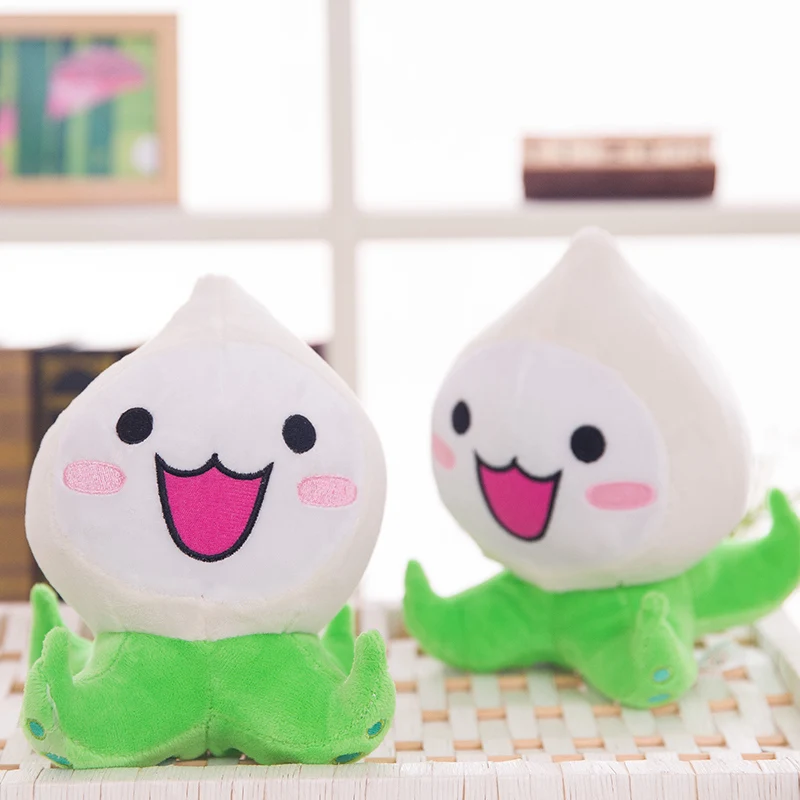 OW игры PACHIMARI плюшевые игрушки лук Осьминог маленький кальмар чучела плюшевая кукла Фигурка мягкая детская игрушка SUQEAK при пробивании