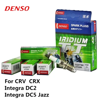 

DENSO Car Spark Plug For Honda CRV CRX Integra DC2 Integra DC5 Jazz Iridium Platinum IK20TT