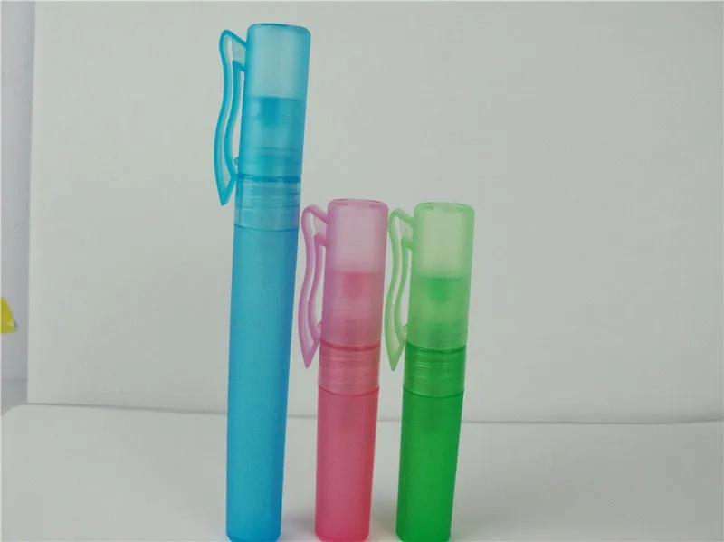 Оптом карамельный цвет косметика парфюмерия диспенсер 5 мл в форме ручки, точильный камень, пластиковый распылитель для духов 50 шт./лот