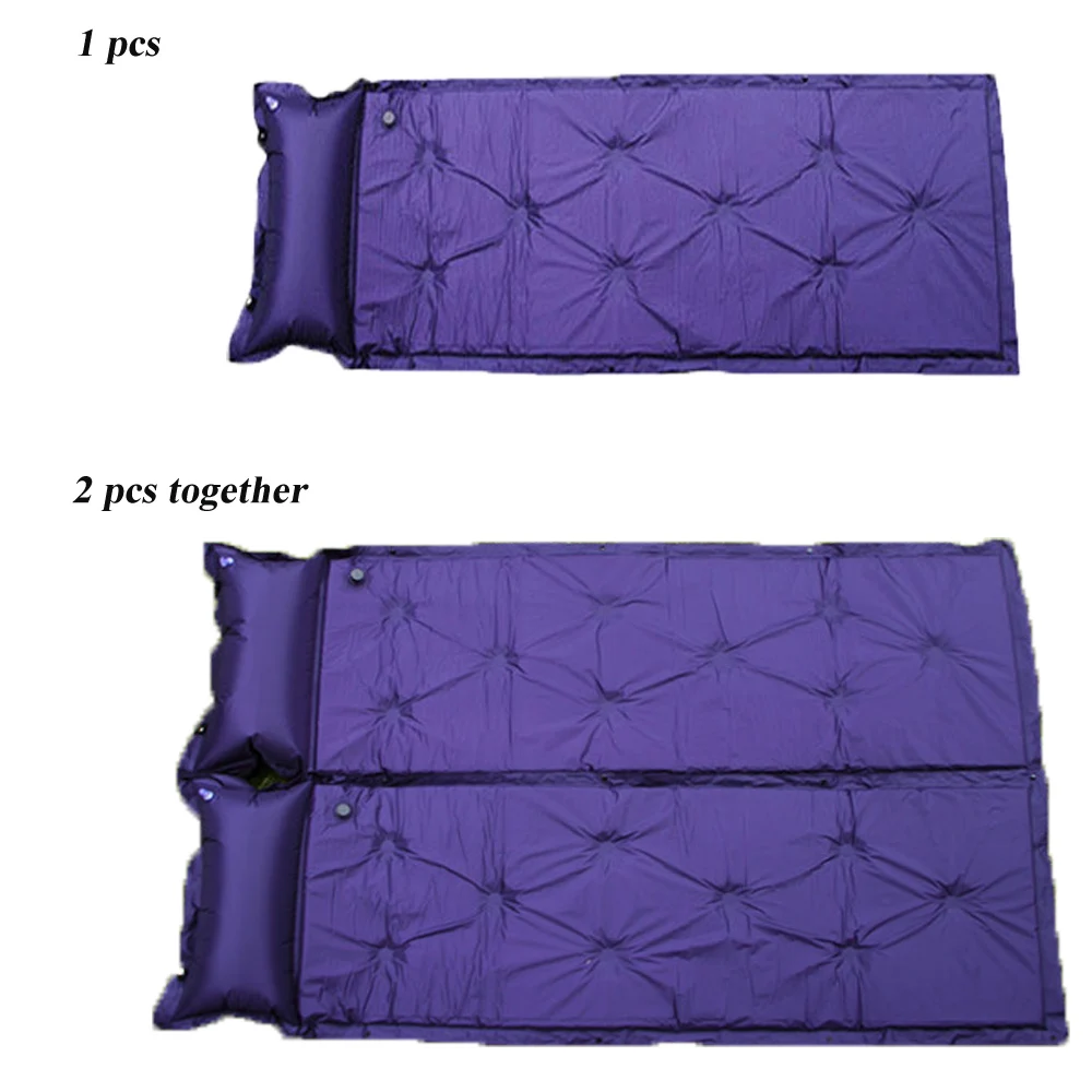 Новейший надувной Самонадувающийся напольный коврик для роллов Подушка спальный коврик кровать с воздушным матрасом надувной+ сумка