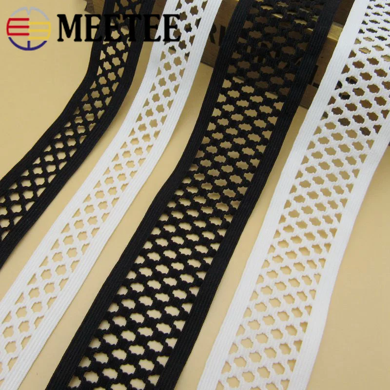

3Meters Mesh Spandex Elastic Band Soft Skin Stretching Elastic Webbing Ribbbons Baby Clothing Sewing Rubberbands DIY Accessories