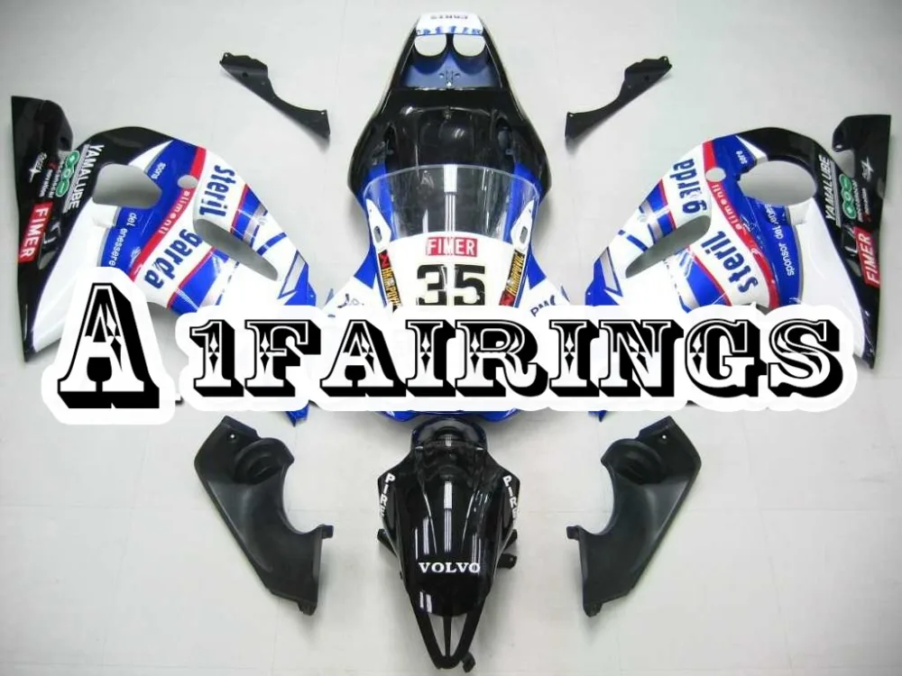 White Red Black Sportbike Fairings for Yamaha YZF600 R6 1998 1999 2000 2001 2002 ABS Plastic Injection Motorbike Cover Cowlings |