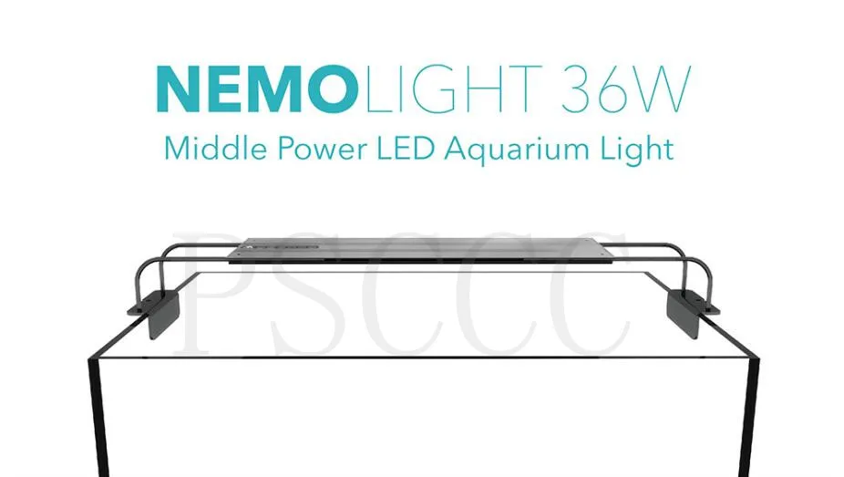 NEMO 100-240 В Светодиодная лампа для аквариума с регулируемой яркостью acuario