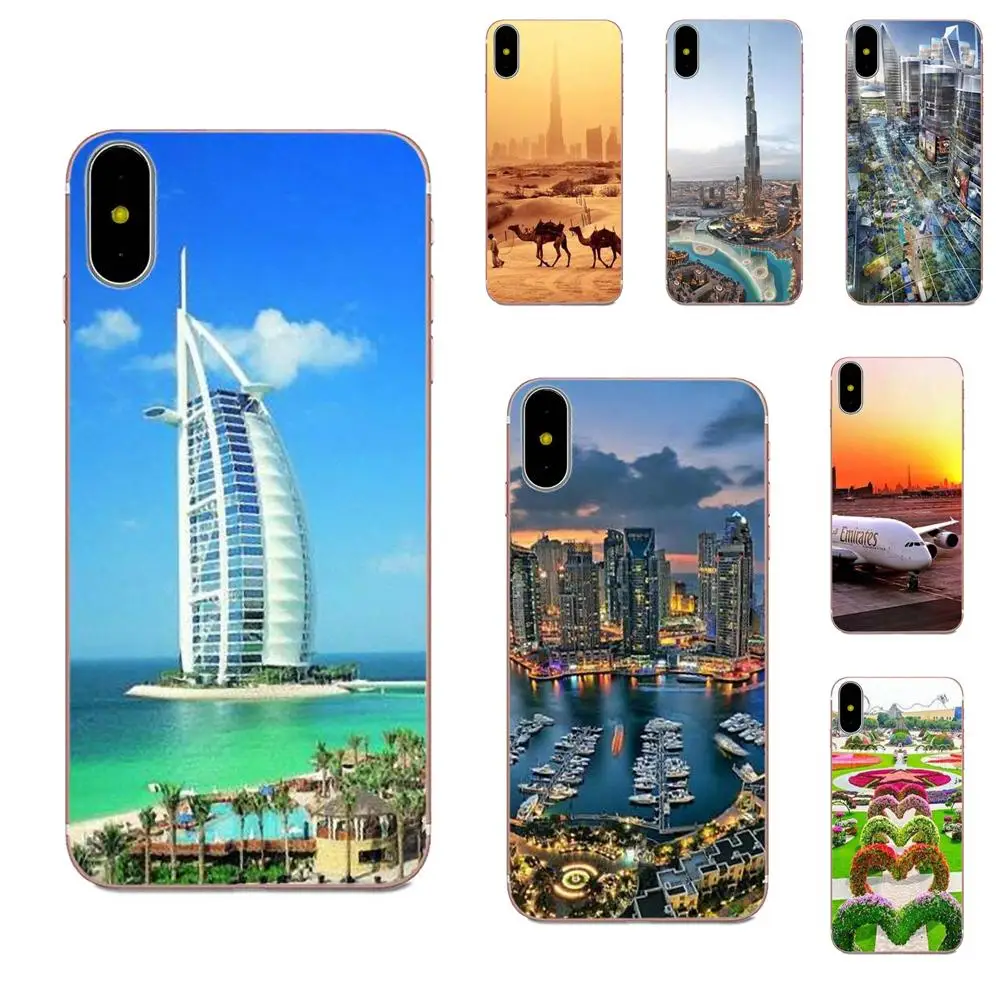 Дубай Модный мягкий с рисунками из ТПУ для Apple iPhone 4 4S 5 5C 5S SE 6 6S 7 8 Plus X XS Max