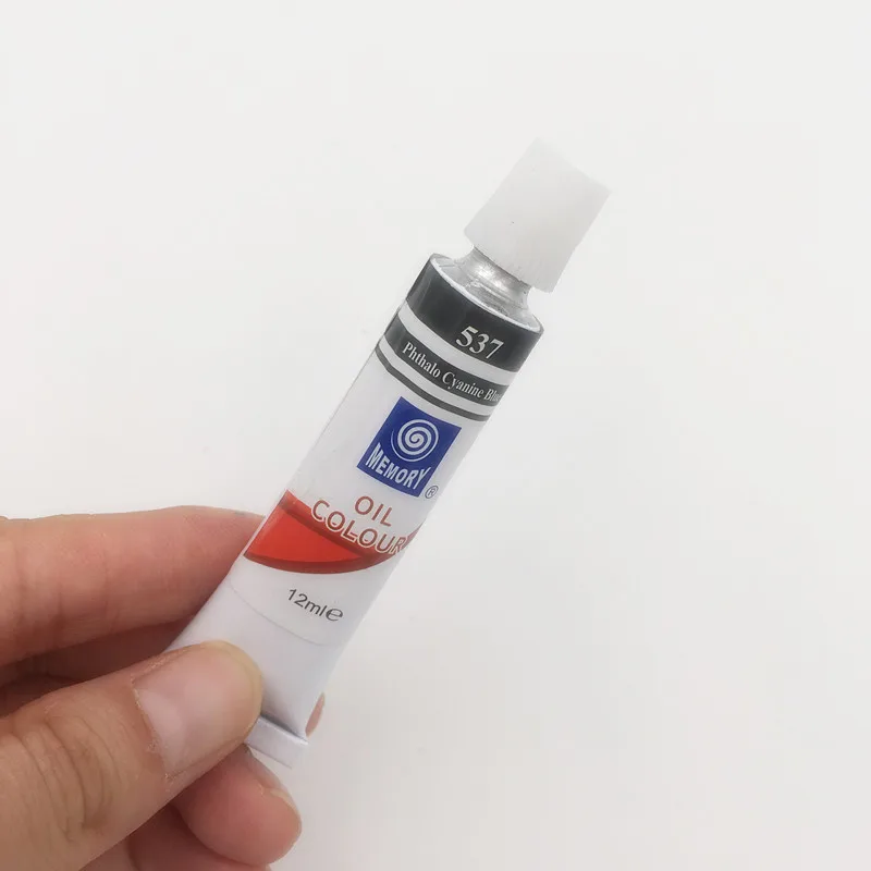 Oil Paints Professional Painting Paint Canvas Pigment Huilt Fine 24 Colors 12ML Tube White Black For Artists