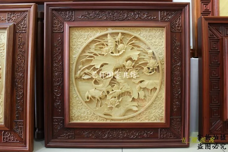 Dongyang wood carving in Ming and Qing Dynasties classical wood relief sculptures landing
