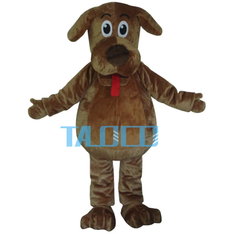 High Quality Cartoon Mascot Costume Wags The Dog Mascot Costumes Fluffy Fur Wags Mascot Costumes
