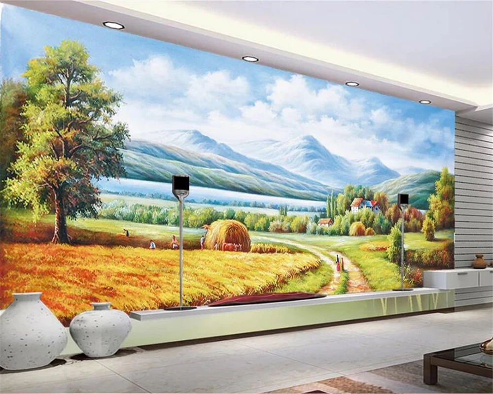 Пользовательские обои 3d фото фрески лошадь стерео креативное пространство украшения ТВ фон обои для стен Фреска 3d обои