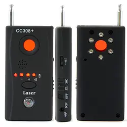Анти-шпион обнаружитель подслушивающих устройств CC308 мини-беспроводная камера Скрытая сигнала GSM искатель устройств защита