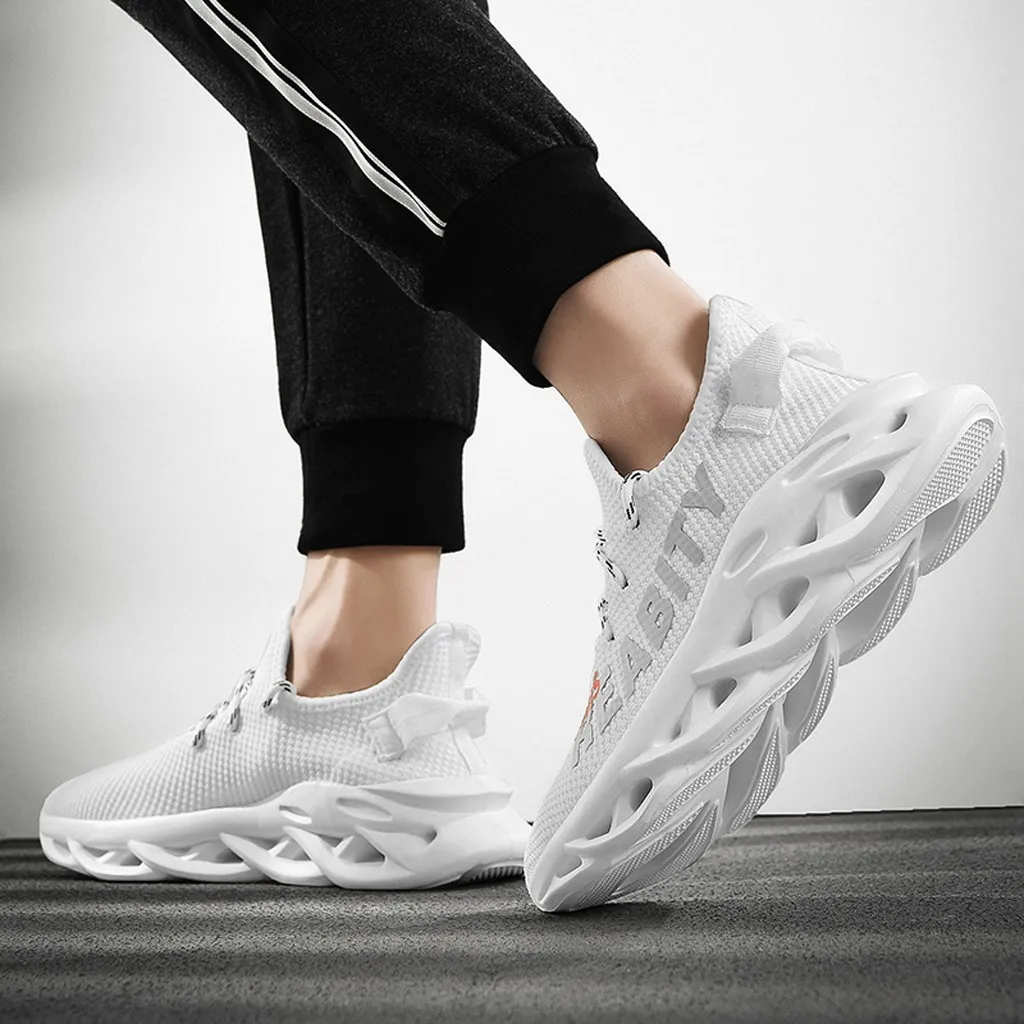 Мужские кроссовки Fly knit повседневные для прогулок тенниса Adulto # G4 | Обувь