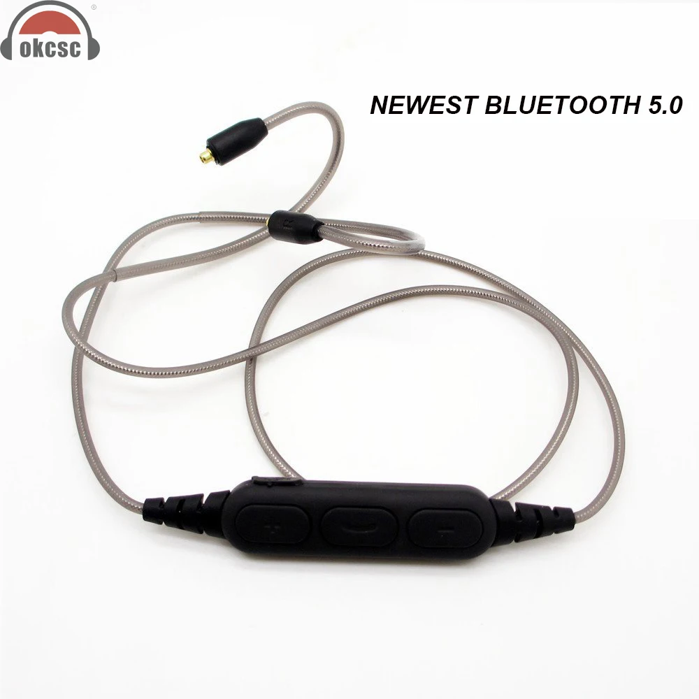  OKCSC DD4 Wireless Bluetooth 5.0 MMCX/IE80 Connector 2Pin 0.78mm Headphone Cable Replacement Audio 