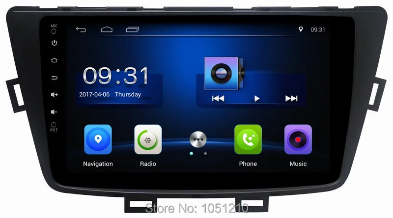 

Ouchuangbo android 8.1 radio recorder for Baic Senova X55 2015 support 9 inch gps navigation 2GB RAM 32GB ROM