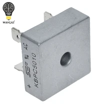 1 шт. KBPC5010 диодный мостовой выпрямитель диод 50А 1000 В кбпц 5010 силовой выпрямительный диод electronica componentes