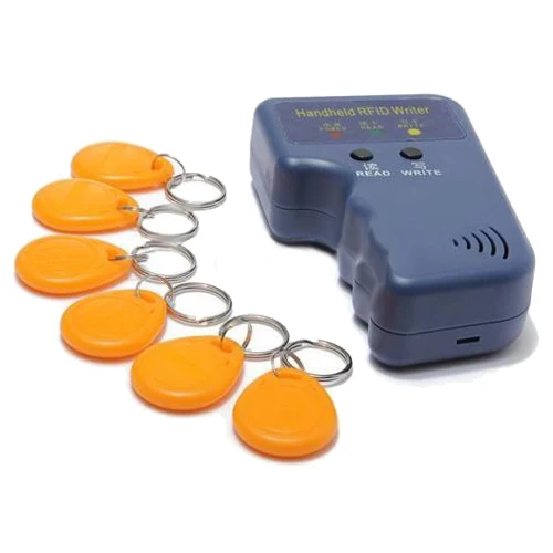 

MOOL RFID 125KHz EM4100 EM410X ID Card Copier Duplicator with 6 Writable Tags 6 Cards