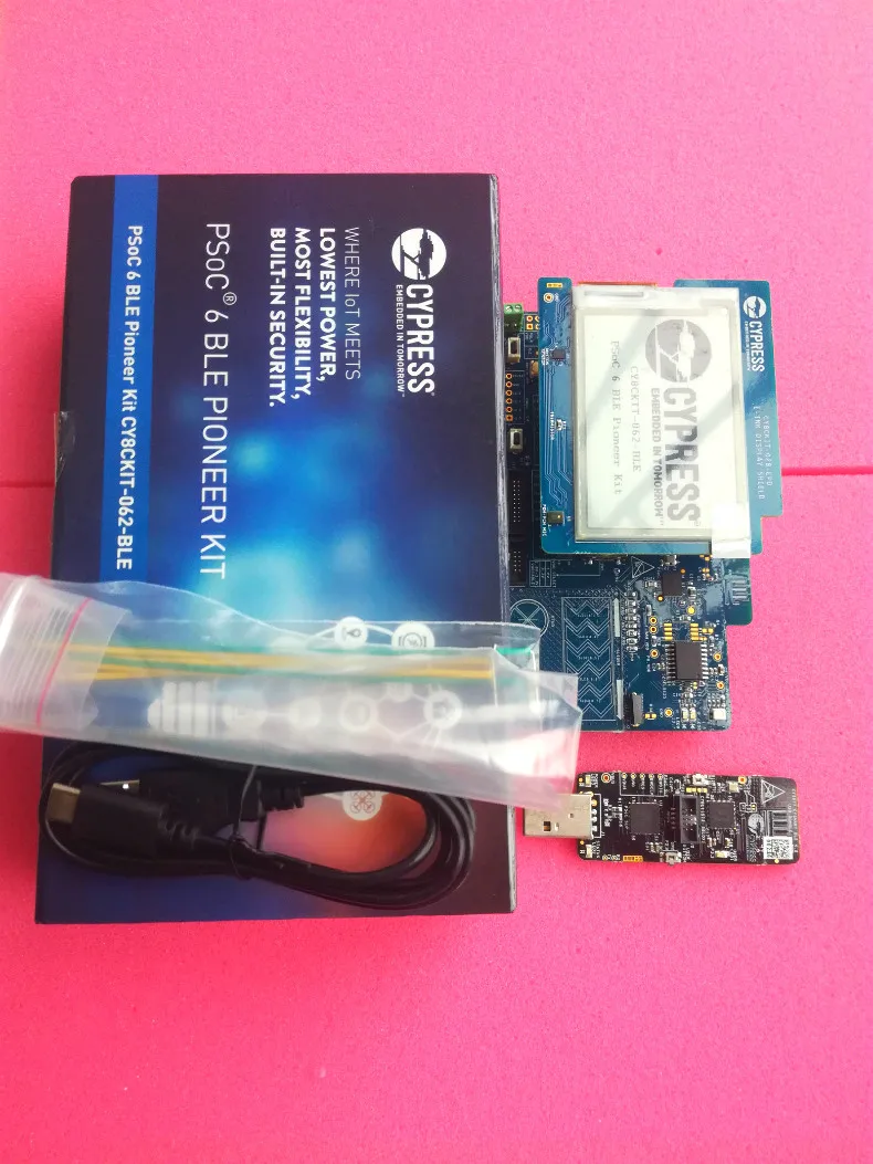 

Spot CY8CKIT-062-BLE Cypress PSoC 6 Kit Bluetooth development board