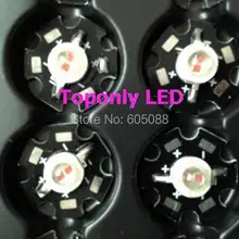 585-595nm желтый цвет 5 Вт высокой мощности модуль питания led свет с кулоном в виде звезды, PCB DC2.4-2. 8 v 160-180lm светодиодные Запчасти для Аквариум& grow lighting