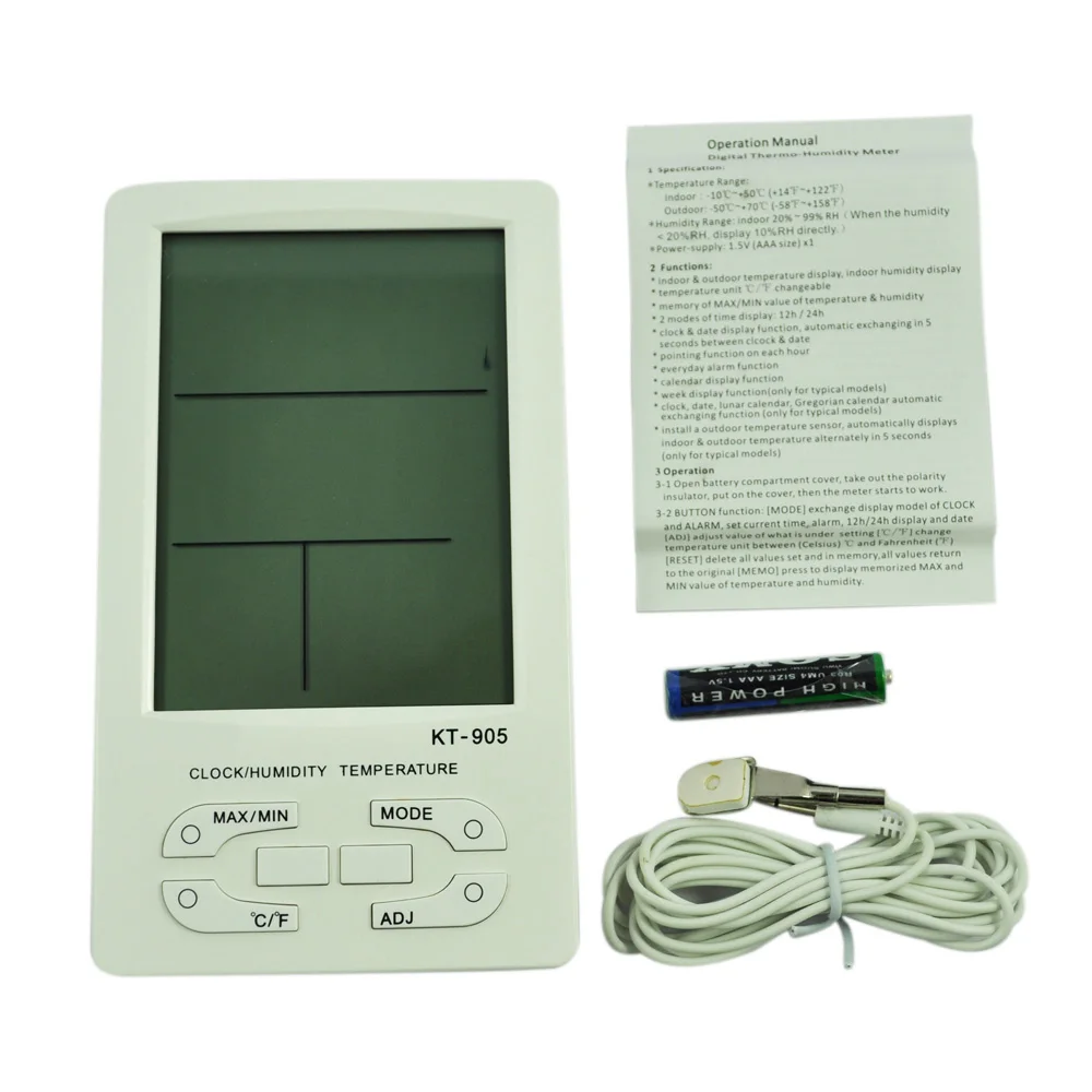 Buy Indoor / Outdoor Large LED Display Digital Hygro