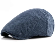 HT1372 демисезонный берет шапки для мужчин женщин Повседневное Регулируемый динамический узор Плющ таксик Newsboy кепки