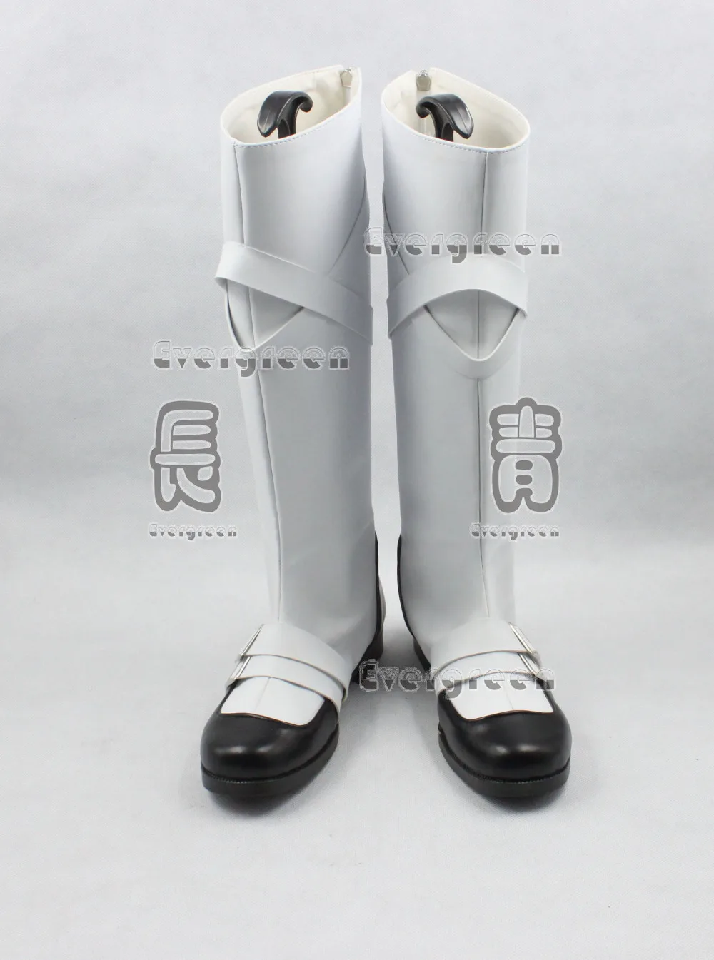 

MAWARU-PENGUINDRUM Sanetoshi Watase White Long Cosplay Shoes Boots C006