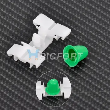 

CITALL 51131960054 10Pcs New Nylon Door Fender Fasteners Moulding trim clips For BMW 3 series E36 E46 318 323 325 328 330 M3